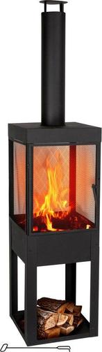 2dekans | BBQ Collection Houtkachel met Schoorsteen -, Ophalen of Verzenden, Gebruikt