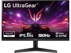 LG UltraGear 24GS60F-B Zwart, Verzenden, Zo goed als nieuw