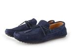 Stefano Lauran Instappers in maat 45 Blauw | 10% extra, Overige typen, Zo goed als nieuw, Stefano Lauran, Verzenden