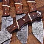Keukenmes - Chefs knife - Hout en handgemaakt gevouwen