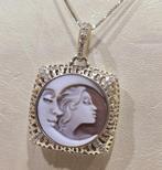 Zonder Minimumprijs - Ketting met hanger Zilver - Cammeo