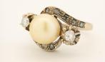 Ring - 19.2 kt. Witgoud Diamant (Natuurlijk), Nieuw