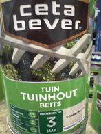 Cetabever tuinhout beits - vergrijsd wit transparant zijd..., Wit, Nieuw, Beits, Ophalen of Verzenden