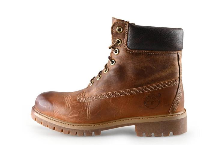 Timberland veterboots in maat 43 Cognac | 10% korting, Kleding | Heren, Schoenen, Overige kleuren, Zo goed als nieuw, Boots, Verzenden