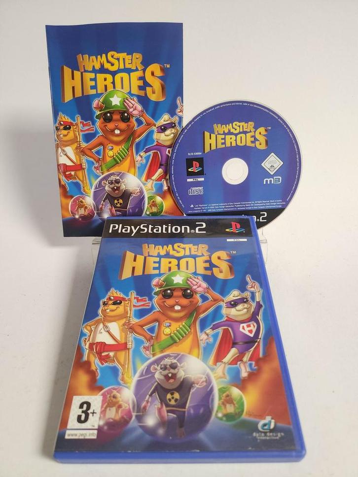 Hamster Heroes Playstation 2, Spelcomputers en Games, Games | Sony PlayStation 2, Ophalen of Verzenden