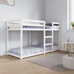 Stapelbed Grenenhout Wit 75x190 | Retourdeal -35%, Kinderen en Baby's, Kinderkamer | Stapelbedden en Hoogslapers, Ophalen of Verzenden