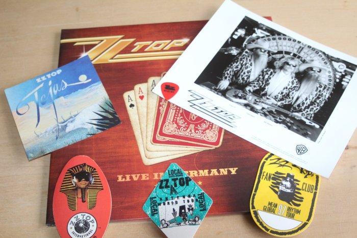 ZZ-Top - Live In Germany 1980 + Memorabilia - 2 x LP Album, Cd's en Dvd's, Vinyl Singles