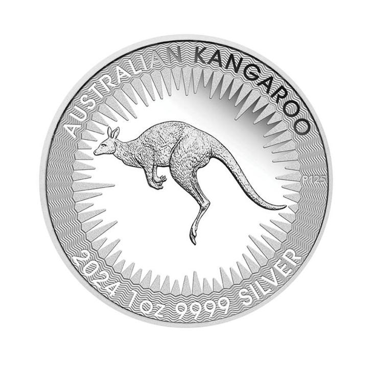Zilveren Kangaroo proof 2024 1 troy ounce, Postzegels en Munten, Edelmetalen en Baren, Verzenden