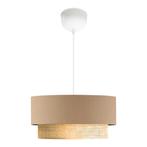 [lux.pro] Design hanglamp Loughborough E27 wit beige en geel, Huis en Inrichting, Lampen | Hanglampen, Nieuw, Verzenden