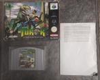 Turok Dinosaur Hunter (Nintendo 64 tweedehands game), Spelcomputers en Games, Games | Nintendo 64, Ophalen of Verzenden, Zo goed als nieuw