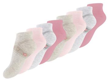 8 paar Meisjes sneakersokken - Flowers beschikbaar voor biedingen