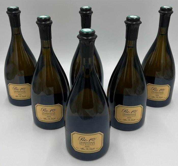 2024 Albert Pic 1er - Bourgogne Chardonnay - Bourgogne - 6, Verzamelen, Wijnen