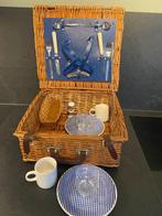 Optima West Sussex - Picknickmand - wicker, leer - inhoud 2