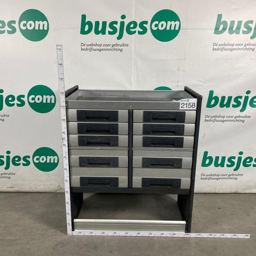 Bott Vario aluminium gebruikte bedrijfswagen inrichting (nr, Auto-onderdelen, Overige Auto-onderdelen, Gebruikt, Ophalen of Verzenden