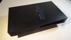 PS2 phat zwart met garantie, controller en memory card, Met 1 controller, Ophalen of Verzenden, Met geheugenkaart, Zwart