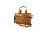 Burkely Vintage Laptop Bag 15.6 cognac, Verzenden, Zo goed als nieuw