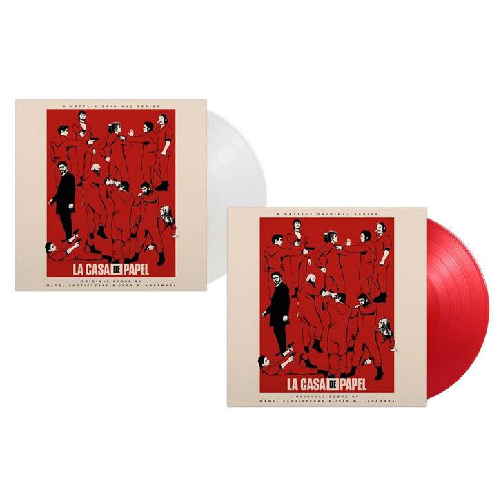 La Casa de Papel Bundle (Red & Crystal Clear), Cd's en Dvd's, Vinyl | Filmmuziek en Soundtracks
