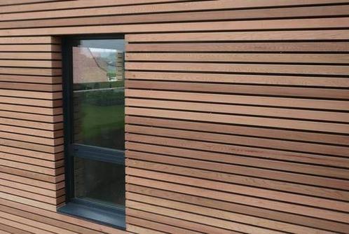 Western Red Cedar–lamellen-open gevel–rhombus-schutting-18x6, Doe-het-zelf en Verbouw, Hout en Planken, Overige houtsoorten, Minder dan 200 cm