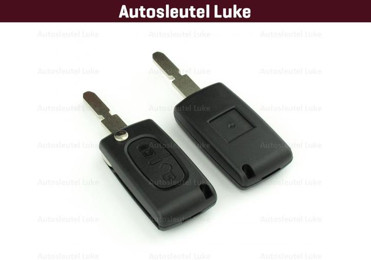 2-knops klapsleutel kpb1190 voor Peugeot, Auto-onderdelen, Elektronica en Kabels, Nieuw, Verzenden