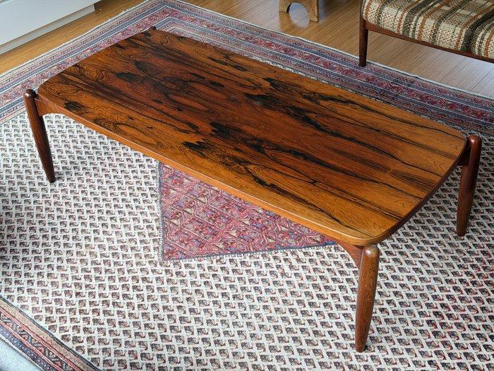 Salontafel - Teak, Palissander - Vintage salontafel met een, Antiek en Kunst, Kunst | Designobjecten