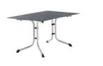 Sieger Boulevard klaptafels staal/polytec Ø85 cm tot 140 cm, Tuin en Terras, Tuintafels, Ophalen of Verzenden, Nieuw