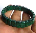 Uitzonderlijk paar malachiet armbanden- 80 g
