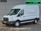 Ford Transit 130pk Laadklep Ramp L3H3 Navi Airco Cruise Park, Stof, Gebruikt, Euro 6, Wit
