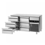 GGM Gastro | Koelwerkbank PREMIUM - 1400x700mm - 6 laden |, Verzenden, Nieuw in verpakking