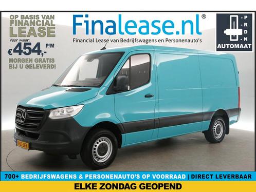 Mercedes-Benz Sprinter 319 3.0 CDI L2H1 V6 191PK AUT €454pm, Auto's, Bestelauto's, Lease, Automaat, Diesel, Mercedes-Benz, Blauw