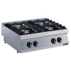 Diamond gasfornuis met 4 vuren, 4x 5,5 kW -TOP-, Verzenden, Nieuw in verpakking