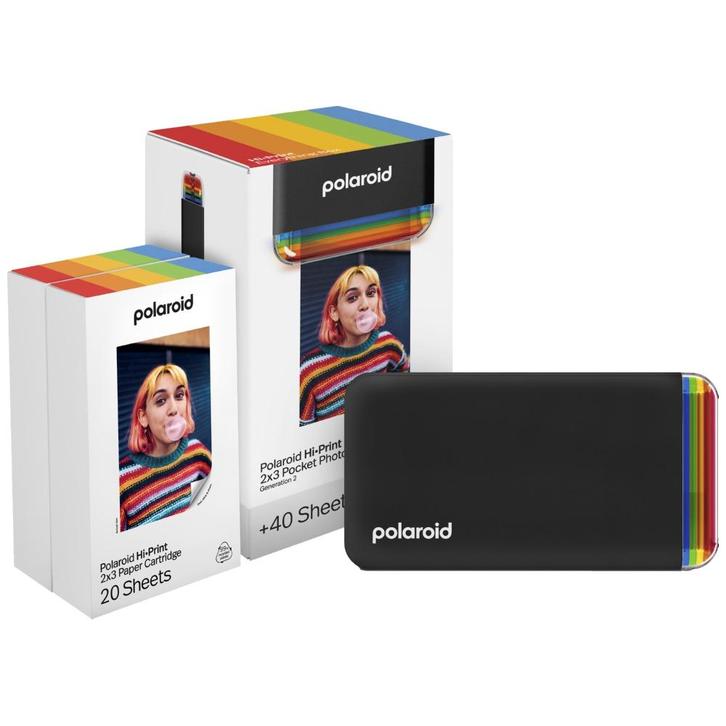 Polaroid Everything Box Hi-print 2x3 Gen 2 - Black, Audio, Tv en Foto, Fotografie | Fotopapier, Nieuw, Ophalen of Verzenden