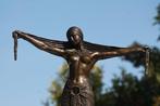 Beeld, scarab - 75 cm - bronze marble, Antiek en Kunst