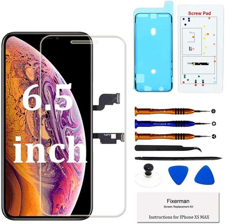 iPhone XS Max LCD-Display 6.5 inch – Complete, Telecommunicatie, Mobiele telefoons | Toebehoren en Onderdelen, Nieuw, Verzenden
