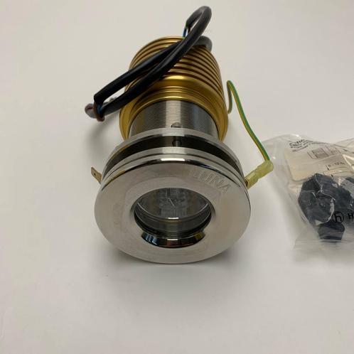 Bieden: Vetus LUNA12X underwater light 12V xenon tru-hull, Watersport en Boten, Bootonderdelen, Elektra en Verlichting, Nieuw