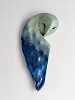 Federico Alibrio - Moonlight Glaze - Leaf barn owl - XL, Antiek en Kunst