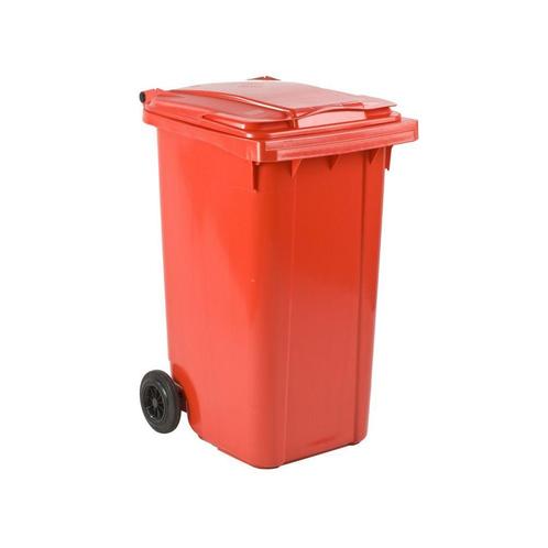 Mini-container 240 ltr - rood, Huis en Inrichting, Woonaccessoires | Prullenbakken, Nieuw, Verzenden