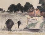 Philip Gregory Needell (1886-1974) - Le pont à Pullorough, Antiek en Kunst, Kunst | Schilderijen | Klassiek
