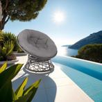 Wicker fauteuil Gargano draaibaar - grijs, Tuin en Terras, Verzenden, Nieuw