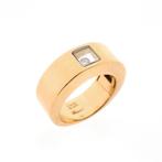 18 Krt. Gouden ring met diamant 0,05 ct. | Chopard, Goud, Goud, Gebruikt, Verzenden