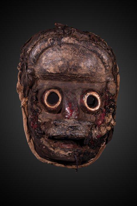 Rituële masker Gere – Democratische Republiek Congo – Hout,, Antiek en Kunst, Kunst | Niet-Westerse kunst