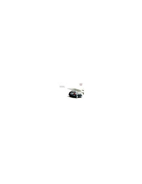 2005 AUDI A4 AVANT INSTRUCTIEBOEKJE NEDERLANDS, Auto diversen, Handleidingen en Instructieboekjes
