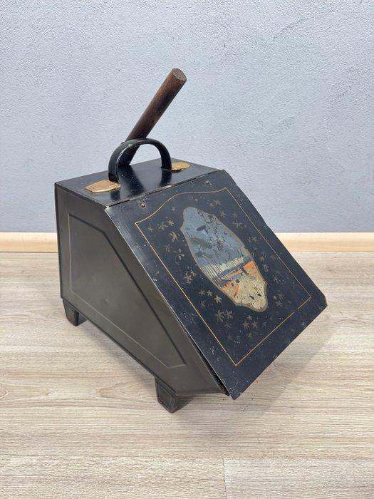 Bak - Metaal - 1900-1910 - Jugendstil Kolenbak, Antiek en Kunst, Kunst | Designobjecten