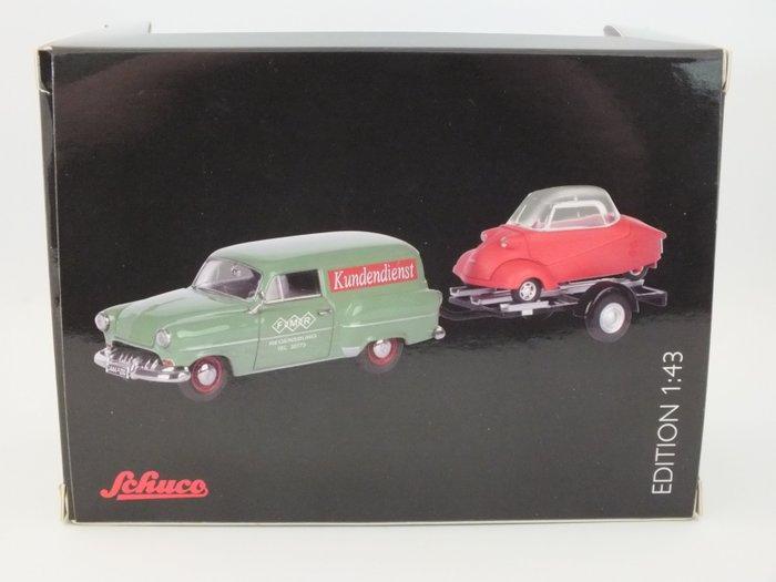 Schuco 1:43 - Modelauto (3) - Opel Olympia Caravan, Hobby en Vrije tijd, Modelauto's | 1:5 tot 1:12