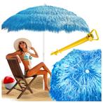 Draagbare Strandparasol Blauw - UV-bescherming - 180 cm -..., Tuin en Terras, Parasols, Ophalen of Verzenden, Nieuw