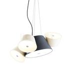Marset Tam Tam Mini, blauw-grijs/gebroken wit (Hanglampen), Huis en Inrichting, Verzenden, Nieuw