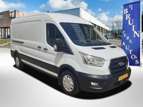 Ford Transit 170Pk TDCI L3H2 Autm. L & R Schuifdeur ZONDER K, Auto's, Bestelauto's, Lease, Overige kleuren, Automaat, Wit, Ford