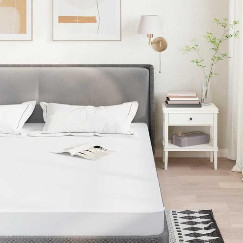 vidaXL Matrasbeschermer waterdicht 200x220 cm wit, Huis en Inrichting, Slaapkamer | Matrassen en Bedbodems, Nieuw, Verzenden