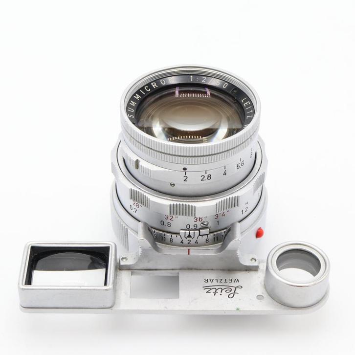 Leica 11918 Summicron 50mm f/2 Dual Range (DR) | Tweedehands, Audio, Tv en Foto, Fotocamera's Digitaal, Gebruikt, Overige Merken