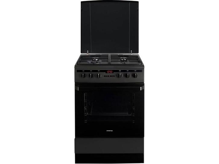 Inventum VFG6034WGZWA - Vrijstaand gasfornuis - 4 kookzones, Witgoed en Apparatuur, Fornuizen, Zo goed als nieuw, Verzenden