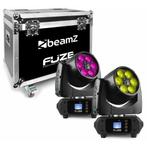 Retourdeal - BeamZ FUZE610Z Wash set van 2 moving heads in f, Muziek en Instrumenten, Licht en Laser, Zo goed als nieuw, Verzenden